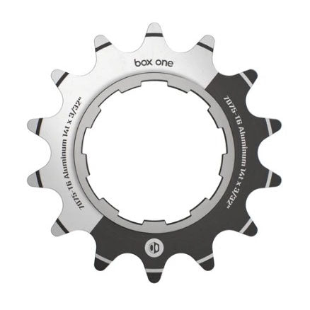 BOX Box One 3/32" CNC AL 7075 Cog Black - 14t