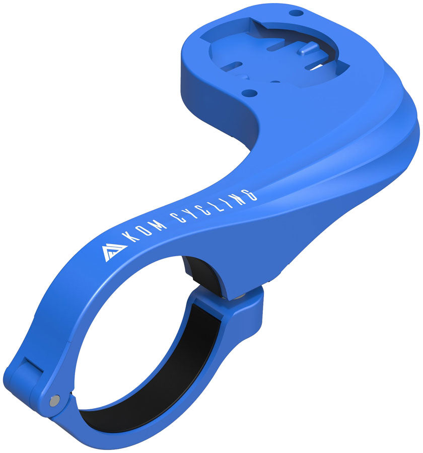 KOM Cycling Classic Computer Mount - Wahoo Blue