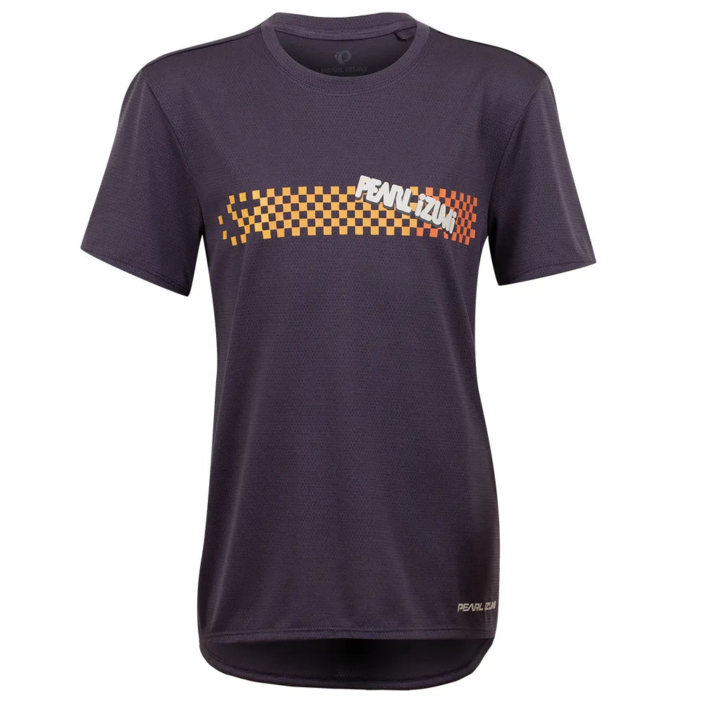 Youth Summit Short Sleeve Jersey - NIGHTSHADE RETRO CHECKER / XS