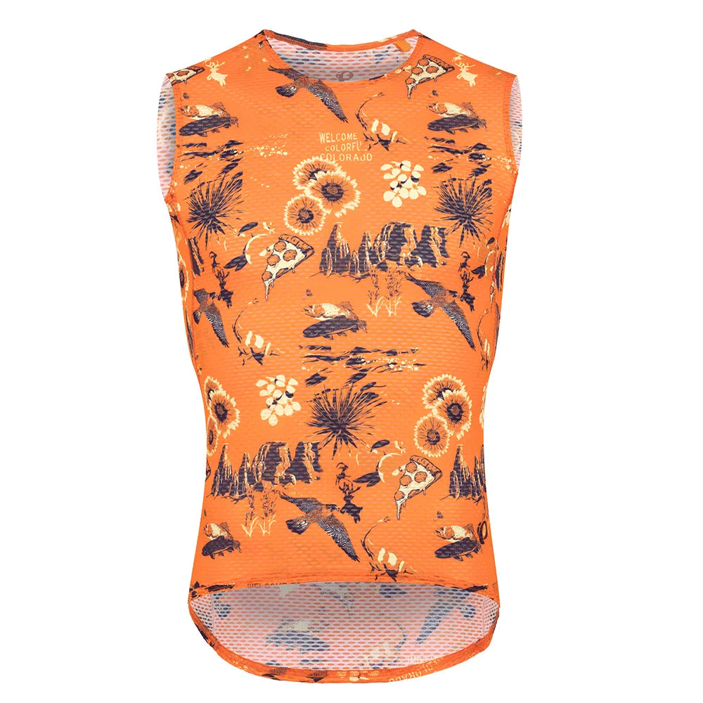 Men's Transfer Mesh Sleeveless Baselayer - FUEGO COSLOPE / XXL