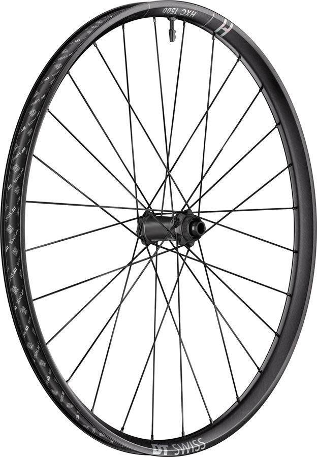 DT Swiss HXC 1500 Spline 30 Front Wheel - 29" 15 x 110mm Center-Lock Black