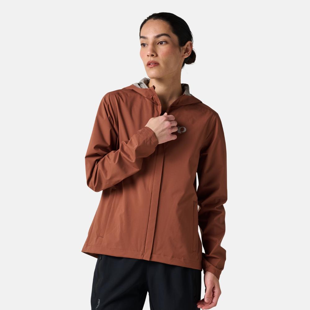 Women's Canyon 2.5L Rain Jacket - ROOT BEER / XL