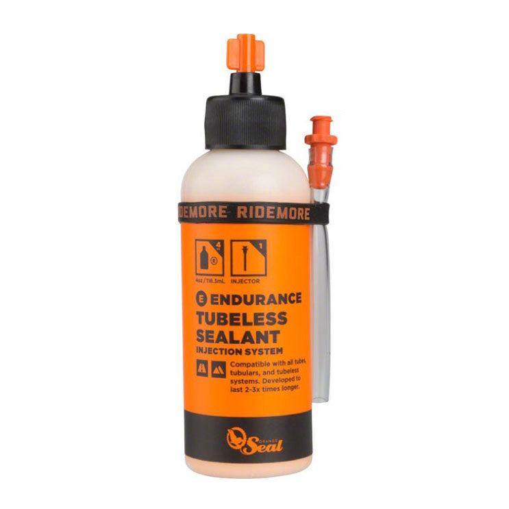 Orange Seal Endurance Tubeless Tire Sealant 4oz Bottle - Inject