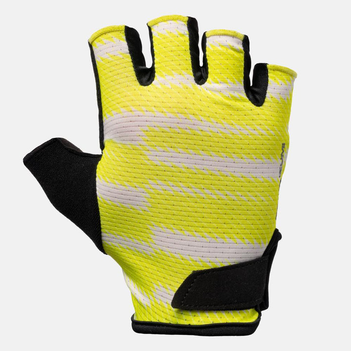 Men's Cush Print Gloves - SCREAMING YELLOW VIZMORPH / S
