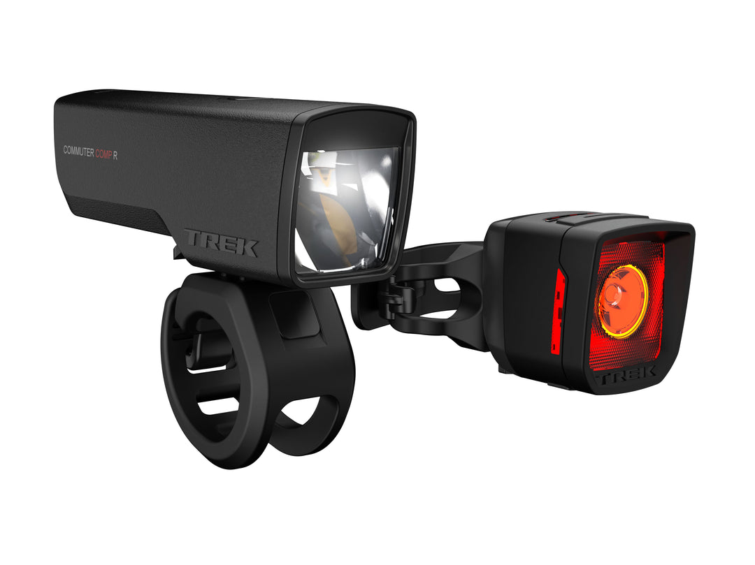 Trek Commuter CompR/FlareRCity w/ USB-C Black Set Light