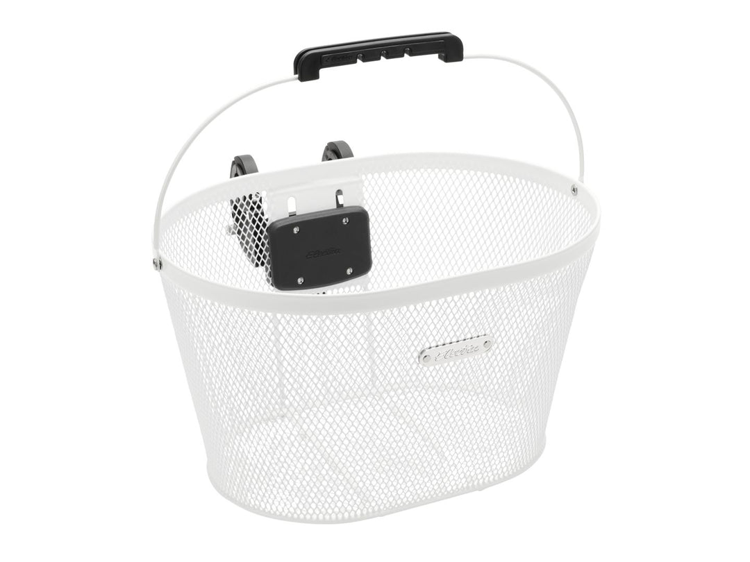 Electra Mesh QR White Front Basket