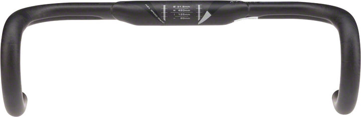 Full Speed Ahead K-Force Compact Drop Handlebar - Carbon 31.8mm 42cm Black