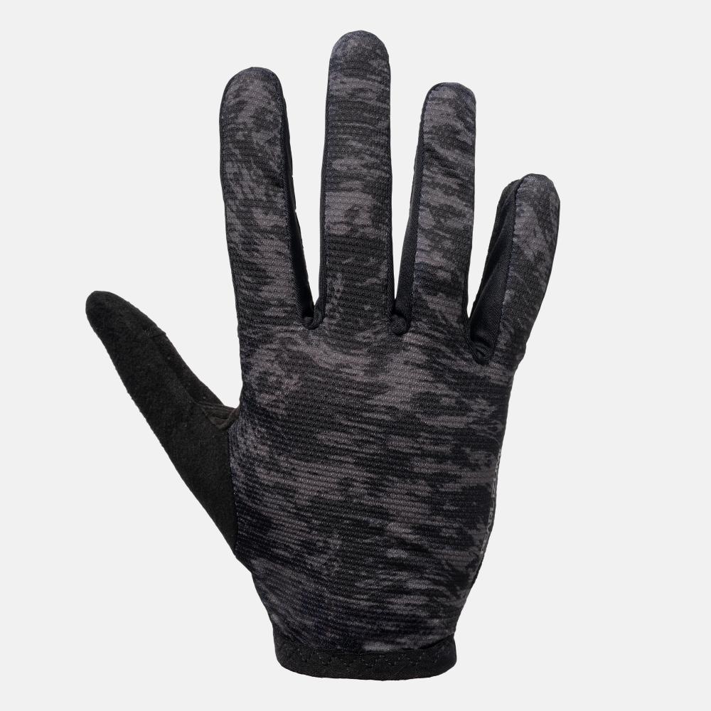 Men's Minimal Mesh Full Finger Gloves - BLACK WAVEROCK / S