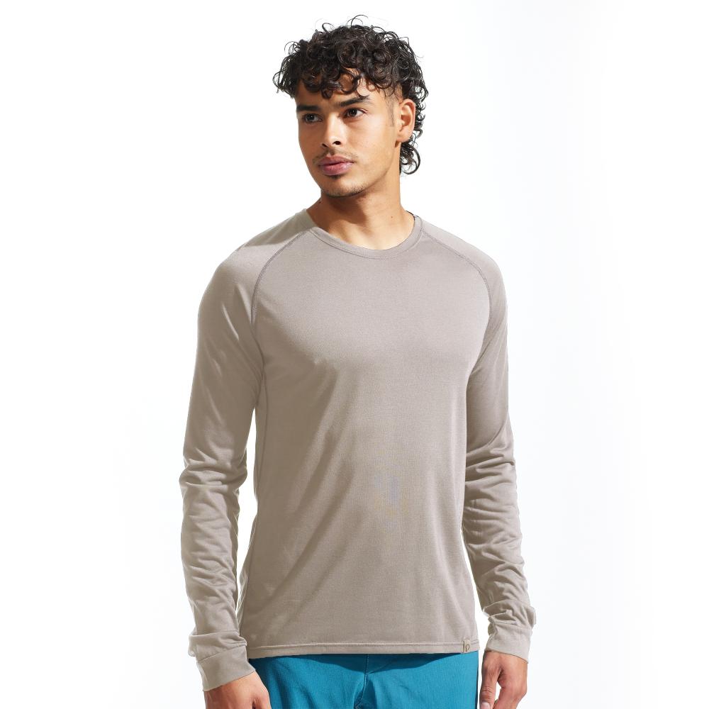 Men's Canyon Long Sleeve Jersey - GRAVEL / L