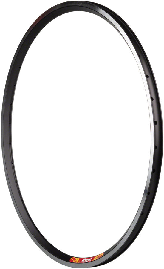 Velocity Dyad Rim - 20" Rim Black/Silver 32H Clincher