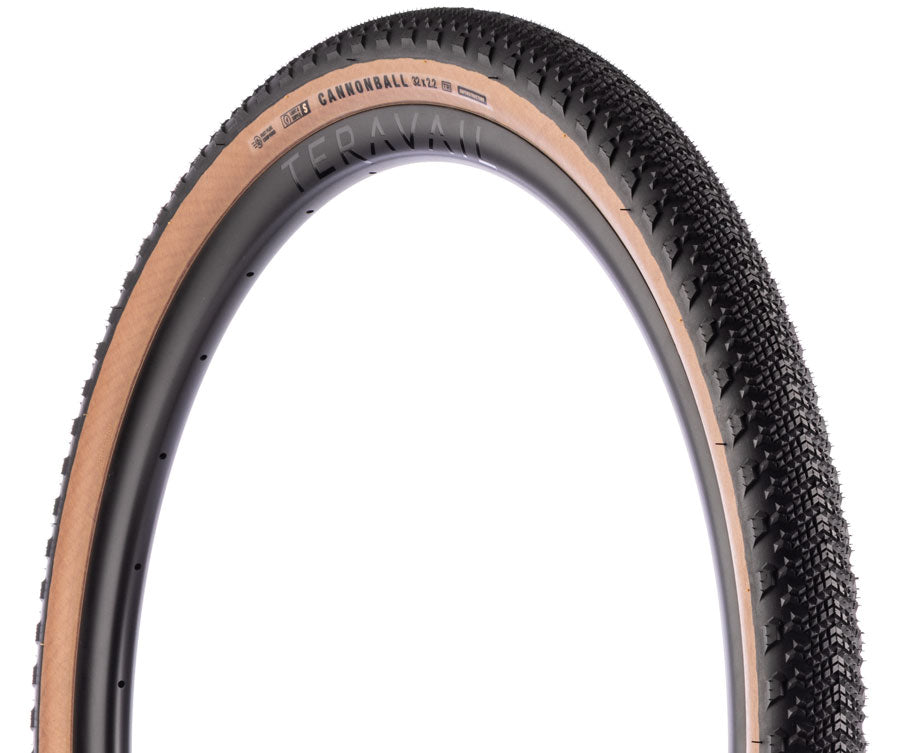 Teravail Cannonball Tire - 32 x 2.2 Tubeless Folding Tan Light Supple Superstructure Fast Plus Compound