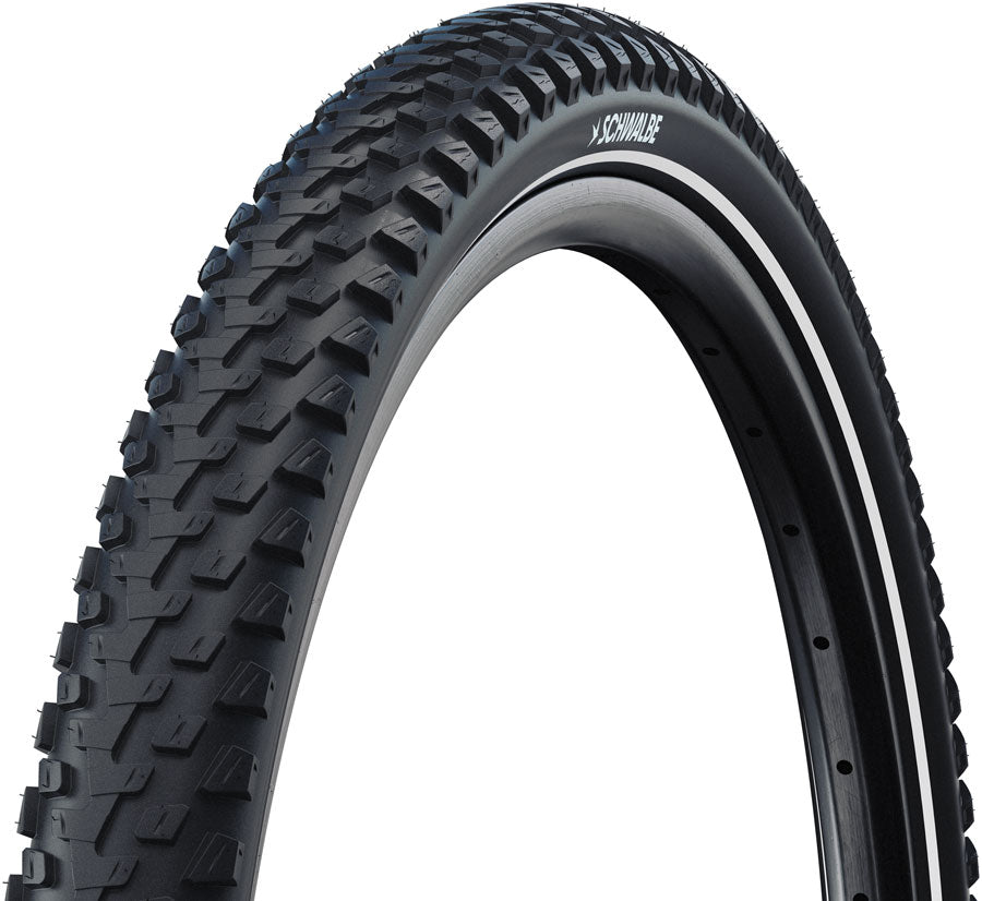 Schwalbe Marathon Plus MTB Tire - 650b x 57 / 27.5 x 2.25 Clincher Wire BLK/Reflex Performance SmartGuard Addix E-50