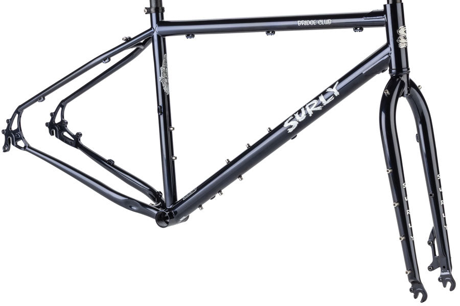 Surly Bridge Club Frameset - 27.5" Steel Squid Ink X-Small