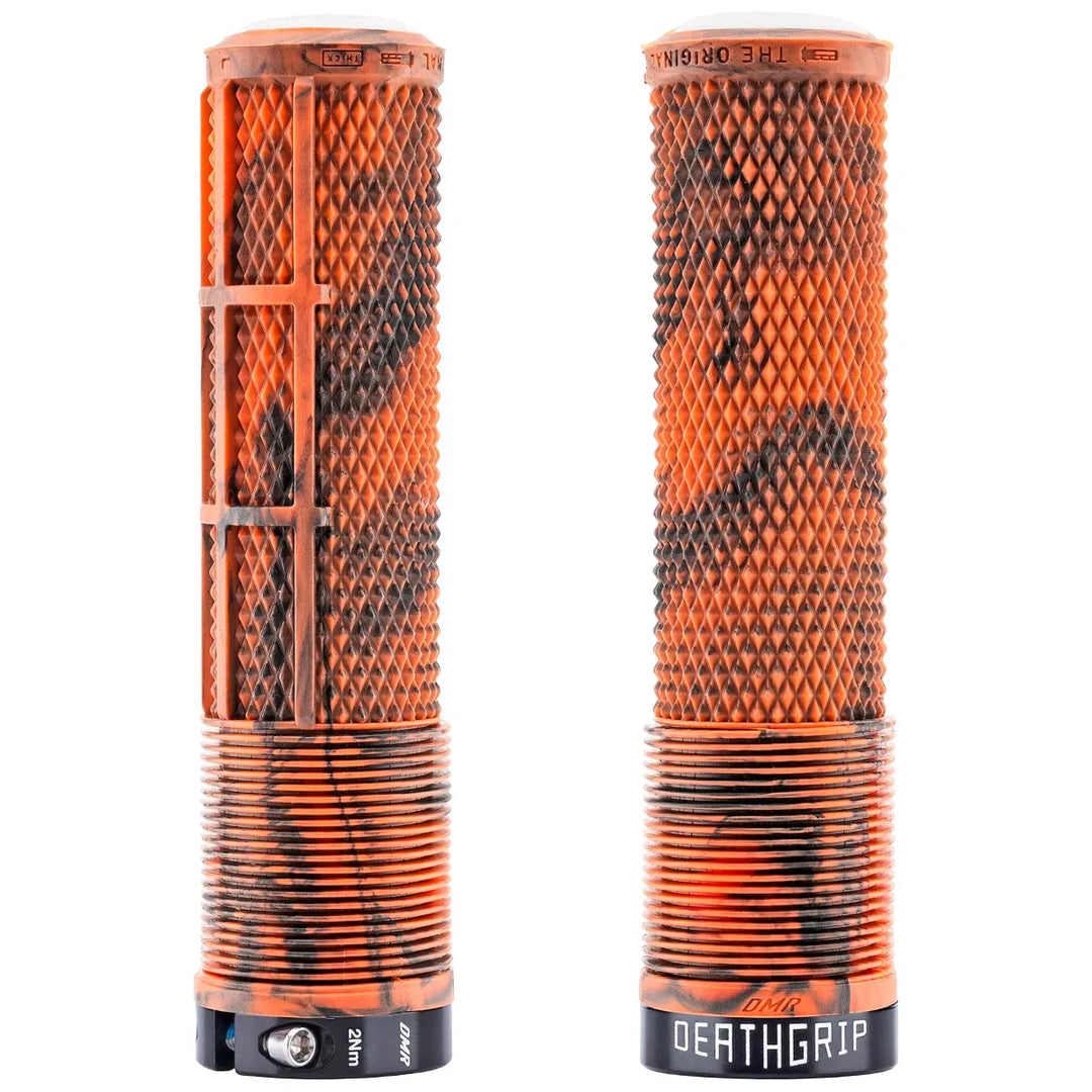 DMR Flangeless Deathgrip2 Thick - Orange Marble