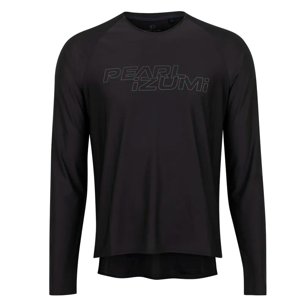 Men's Elevate Long Sleeve Jersey - BLACK / S