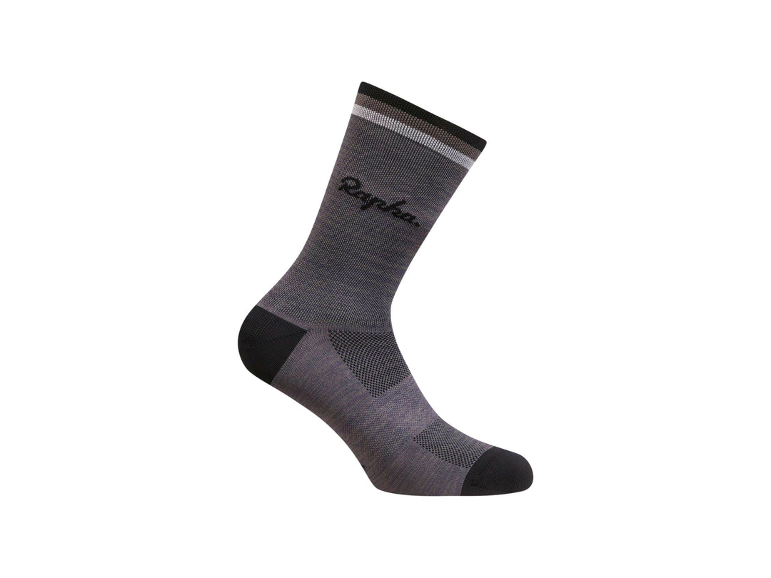 Sock Rapha Logo Large Grey