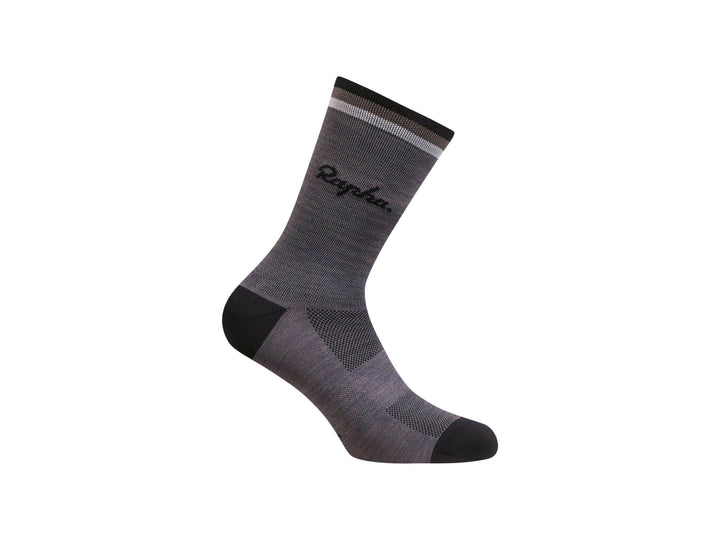 Sock Rapha Logo Large Grey