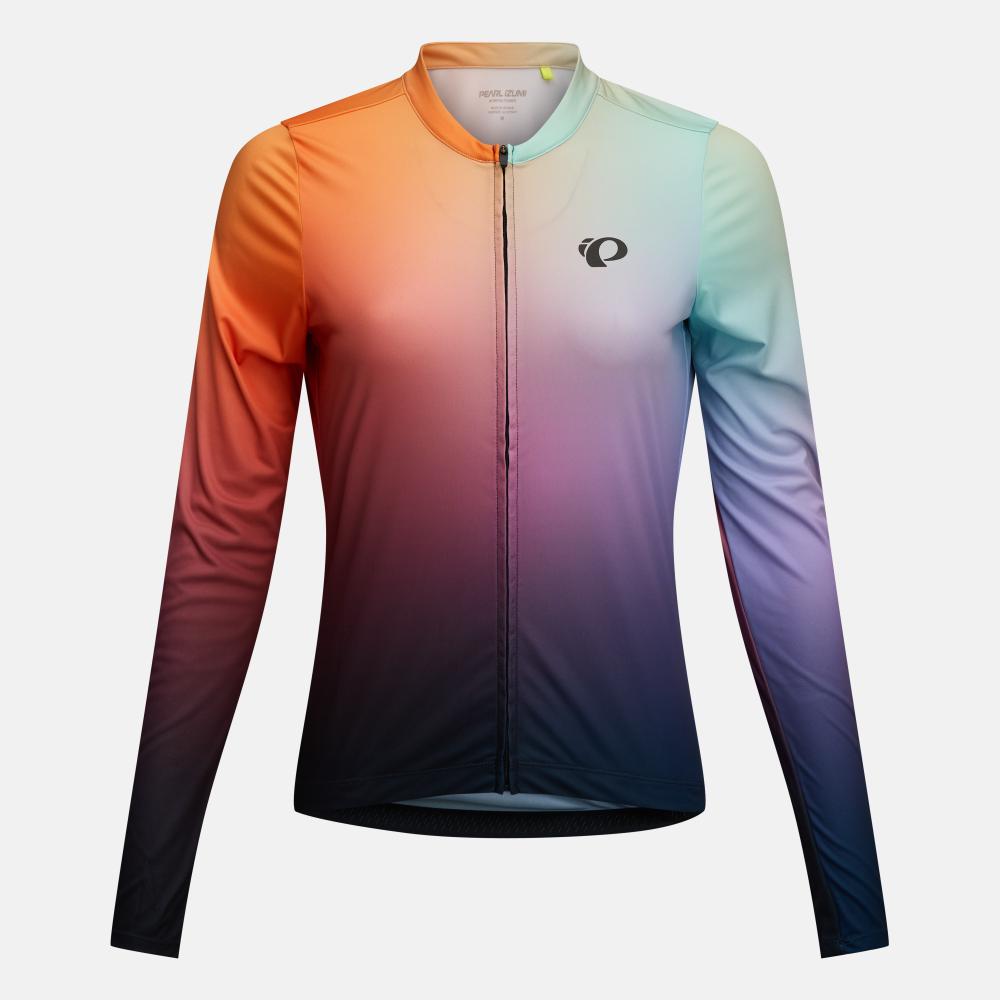 Women's Attack Long Sleeve Jersey - Melon Air Dye / XXL