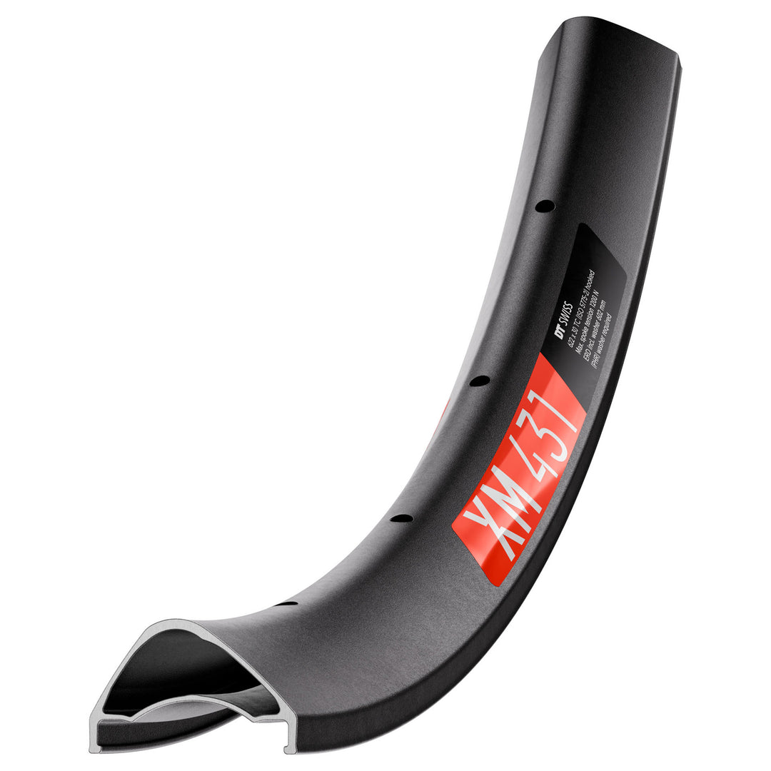 DT Swiss XM 431 Tubeless Ready 27.5" Disc Rim 28h Black