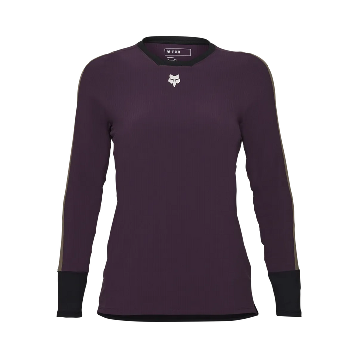 Women's Defend Thermal Jersey - Dark Purple / XS