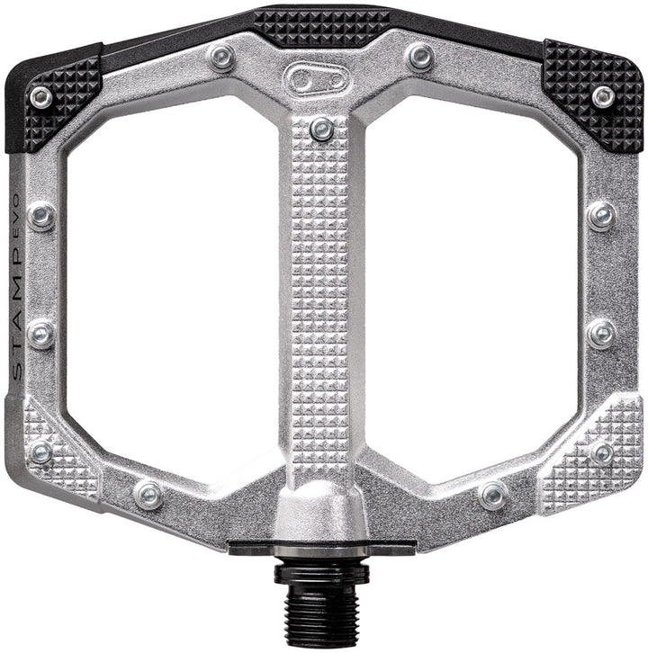 Crankbrothers Stamp Evo Pedals - Platform Aluminum 9/16" Silver Small
