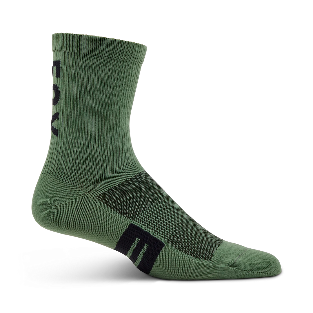 6" Flexair Merino Socks - Moss Green / XS/S