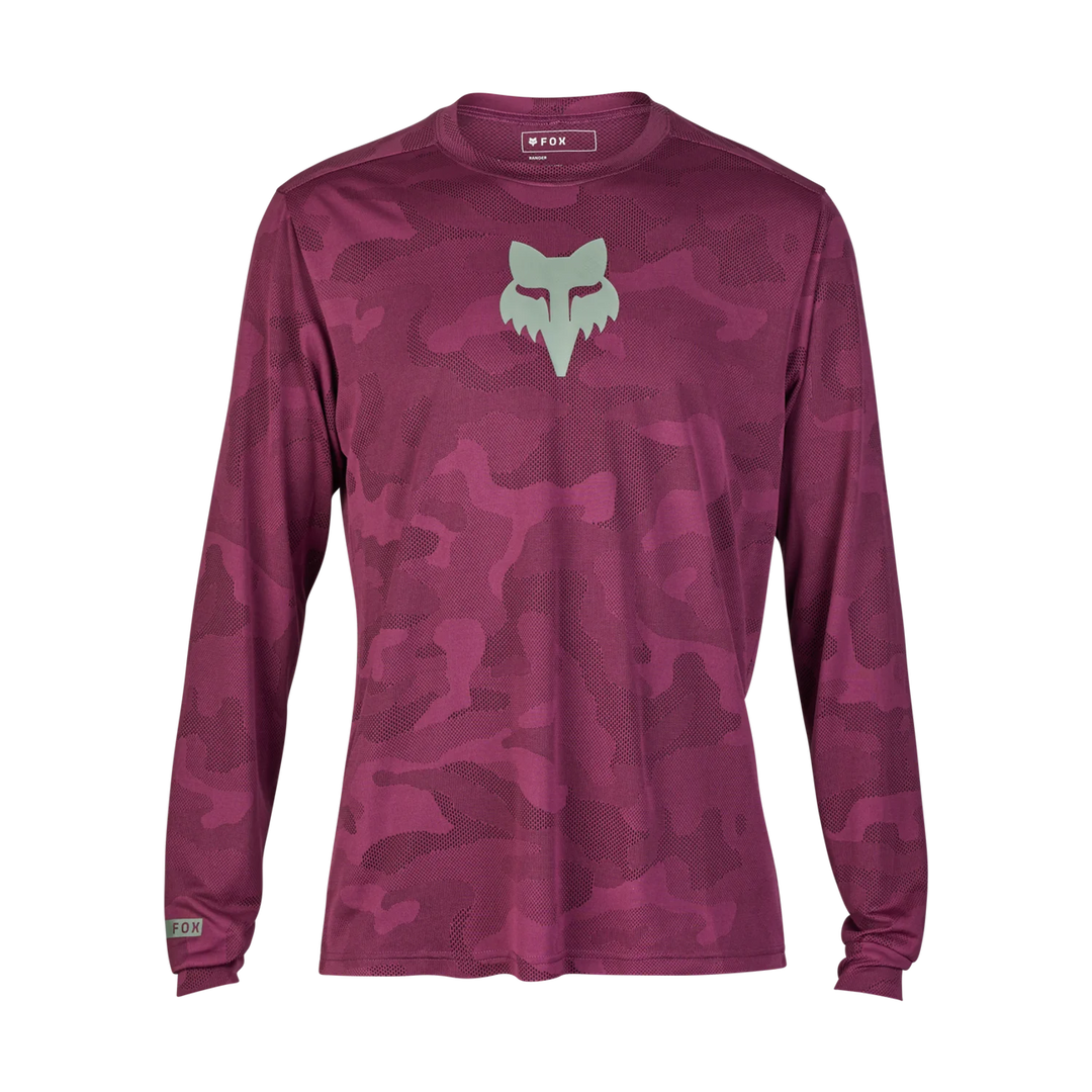Ranger TruDri Long Sleeve Jersey - Sangria / S