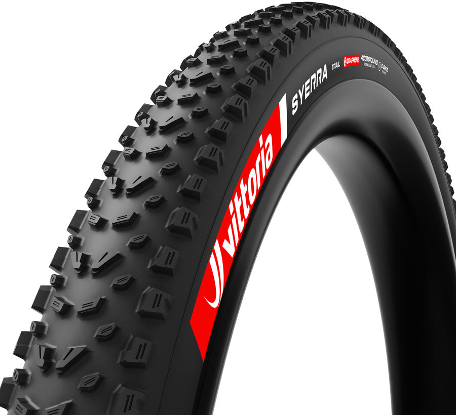 Vittoria Syerra Trail Tire - 29 x 2.40 Tubeless Folding BLK 4C Graphene G2.0 E-Bike