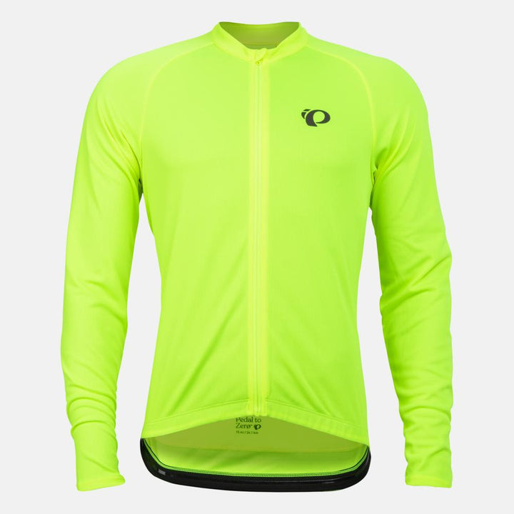 Men's Quest Long Sleeve Jersey - SCREAMING YELLOW / S