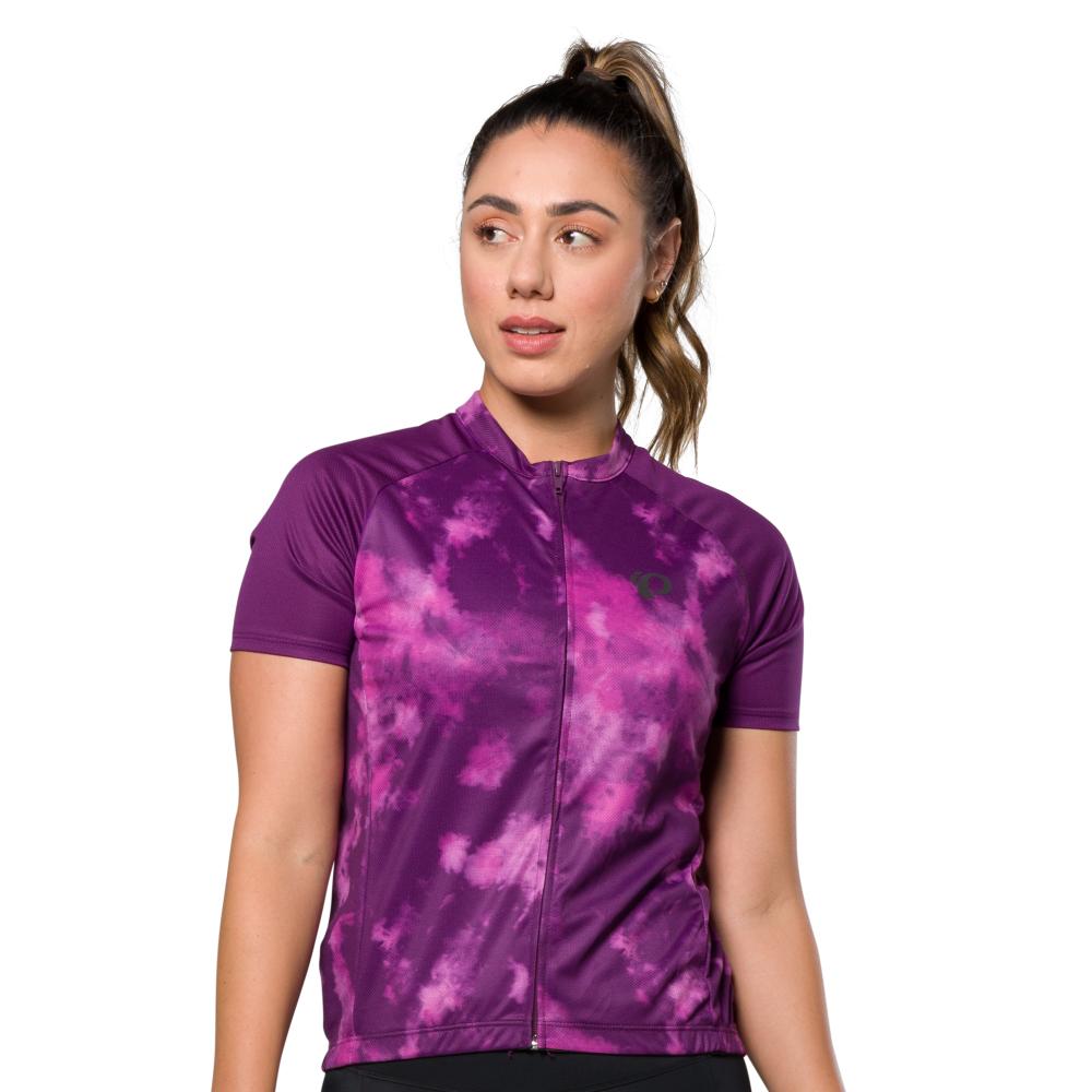 Women's Quest Graphic Short Sleeve Jersey - DARK VIOLET SPECTRAL / L