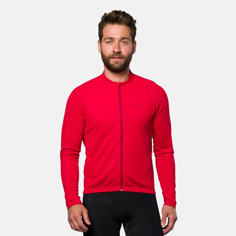 Men's Quest Long Sleeve Jersey - GOJI BERRY / S