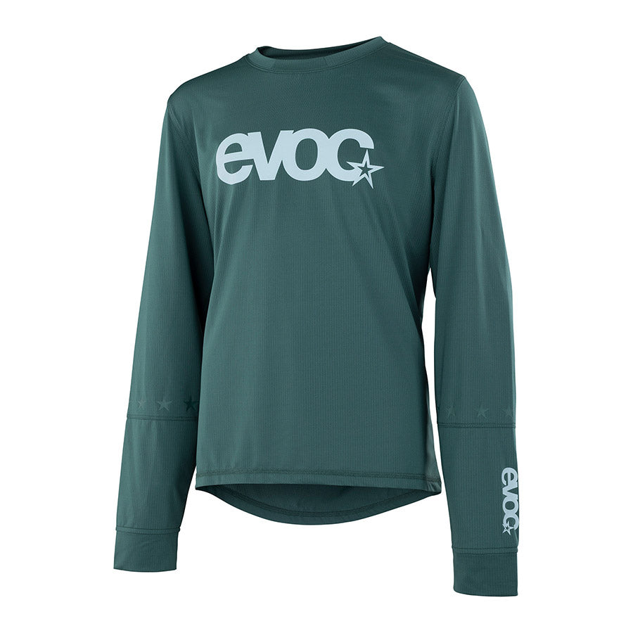 EVOC Kids Jersey Youth Jersey Long Sleeve Green JL