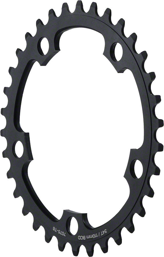 MSW Chainring - 34T 110mm BCD Middle Black