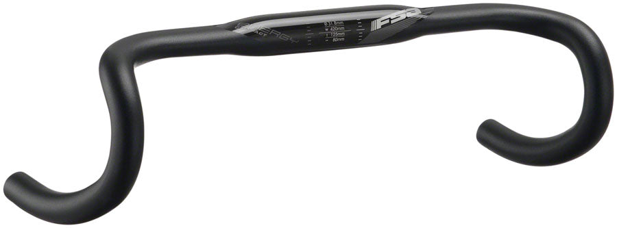Full Speed Ahead Energy Compact SCR Handlebar - 31.8 Clamp 42cm Black
