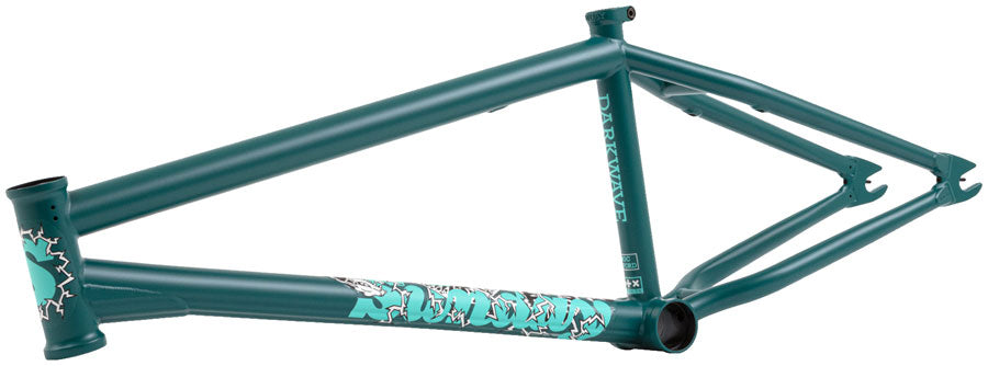 Sunday Darkwave BMX Frame - 20.75" TT Matte Pine Green