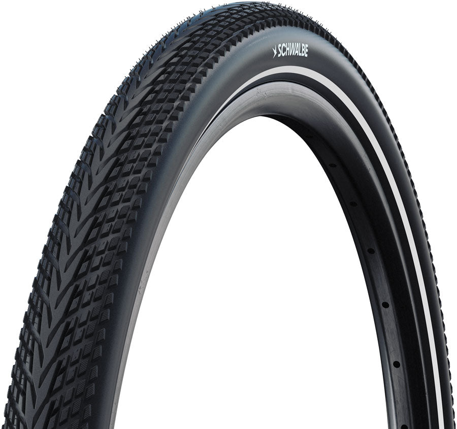 Schwalbe Marathon Almotion Pro Tire - 700 x 40 Tubeless Folding BLK/Reflex Pro V-Guard Addix Race E-50