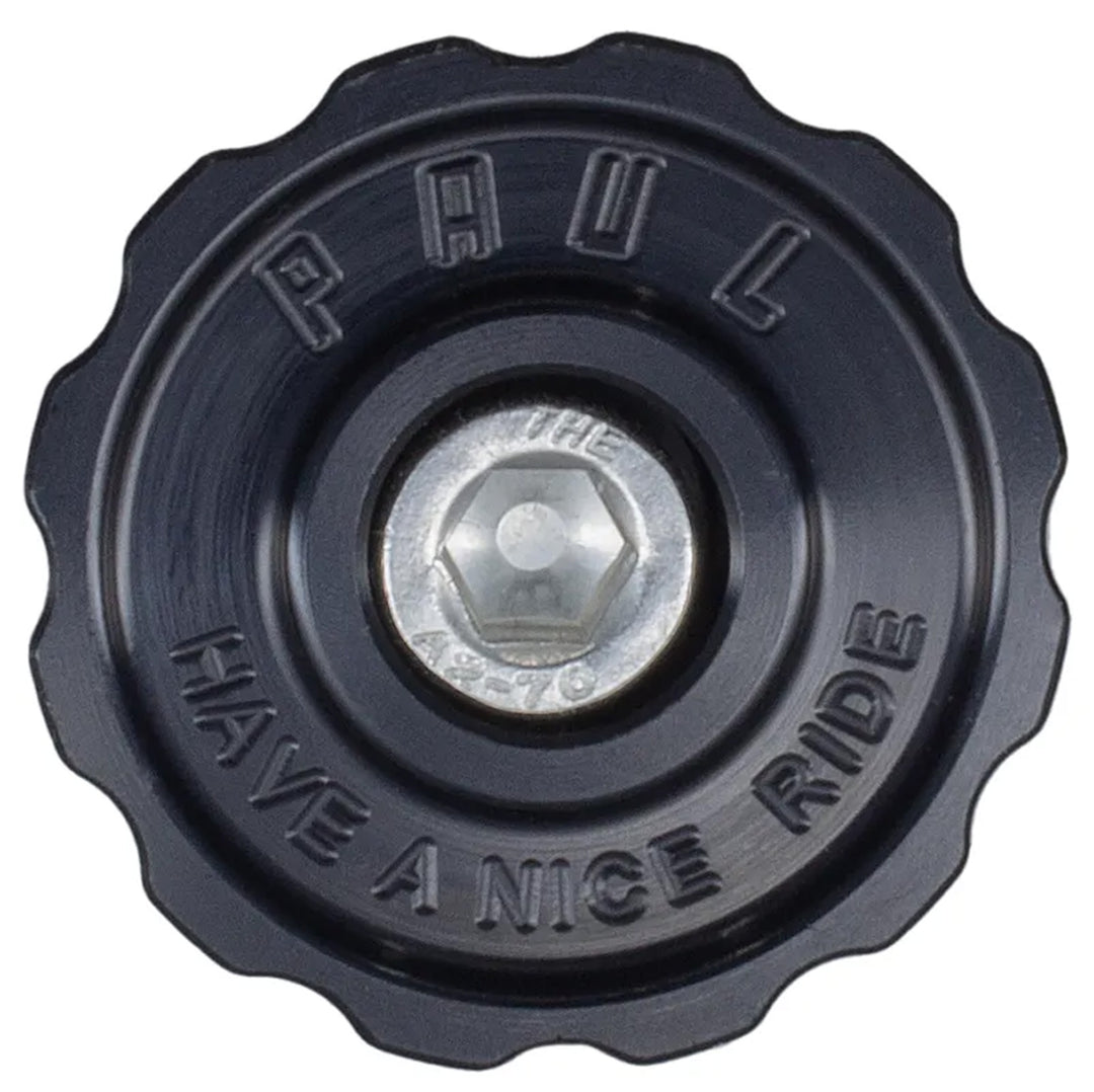Paul Components The Rook 5mm Aluminum Top Cap Black