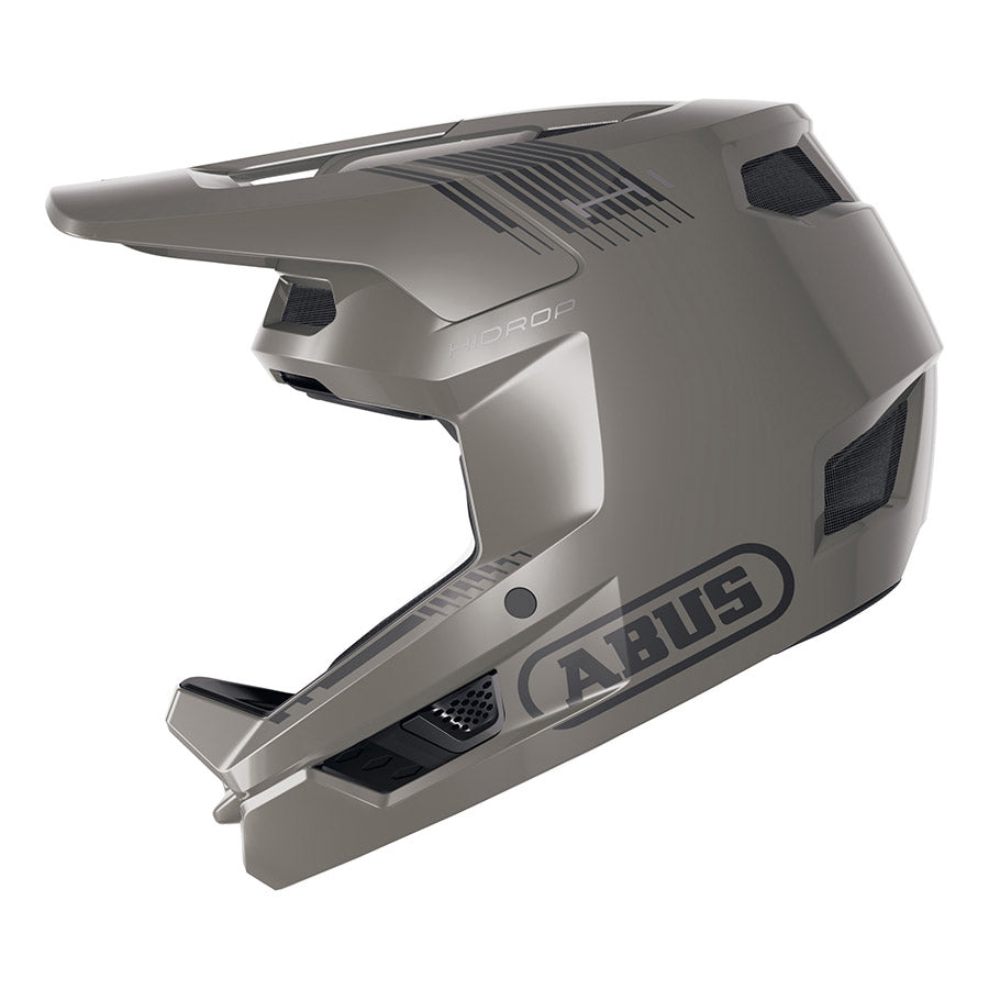 Abus HiDrop Full Face Helmet S 55 - 56cm Dust Grey