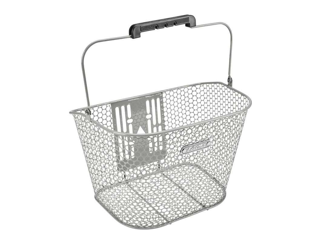 Electra Honeycomb QR Fog Grey Front Basket