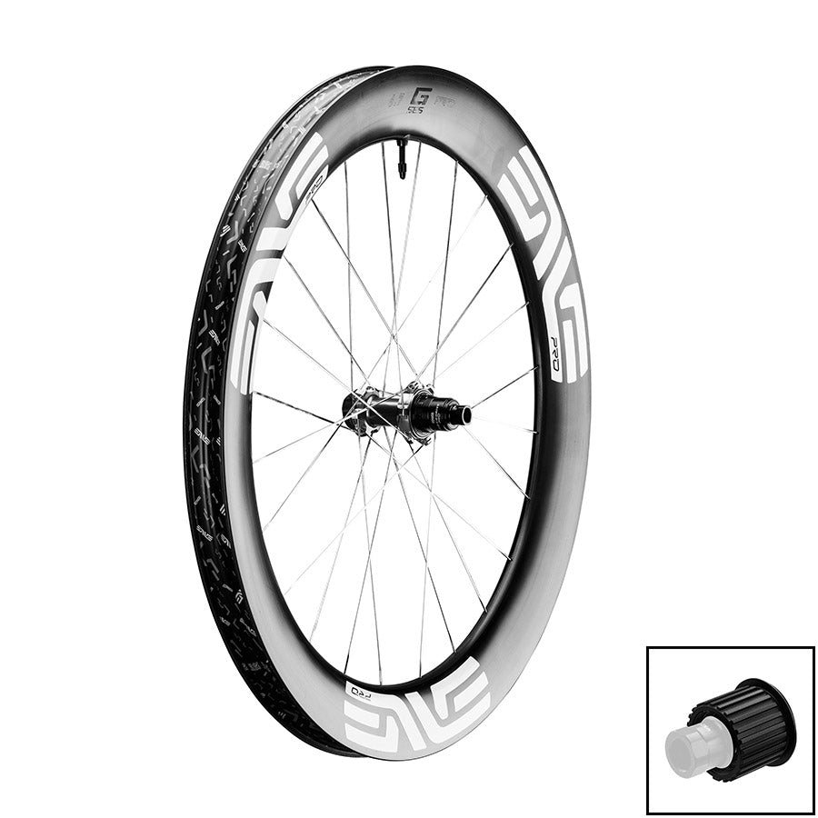 ENVE G SES 6.7 Pro Wheel Rear 700C / 622 Holes: 24 12mm TA 142mm Disc Center Lock Campagnolo N3W