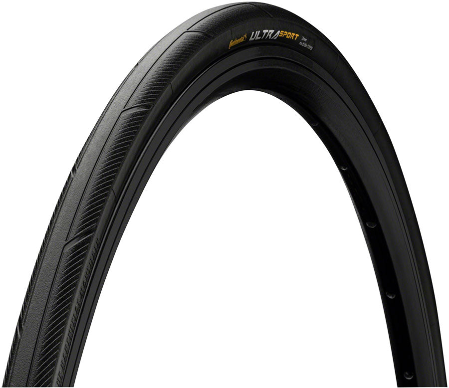 Continental Ultra Sport III Tire - 700 x 23 Clincher Wire BLK PureGrip Performance E25