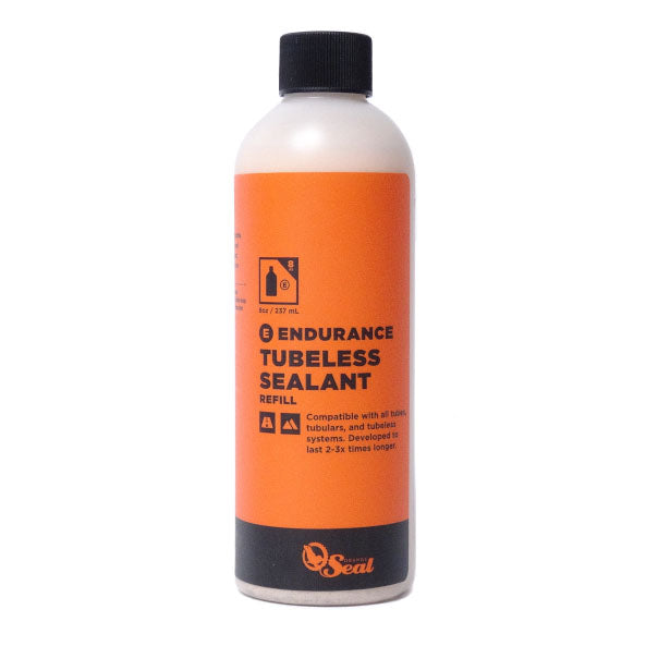 Orange Seal Endurance Tubeless Tire Sealant 8oz Bottle - Refill