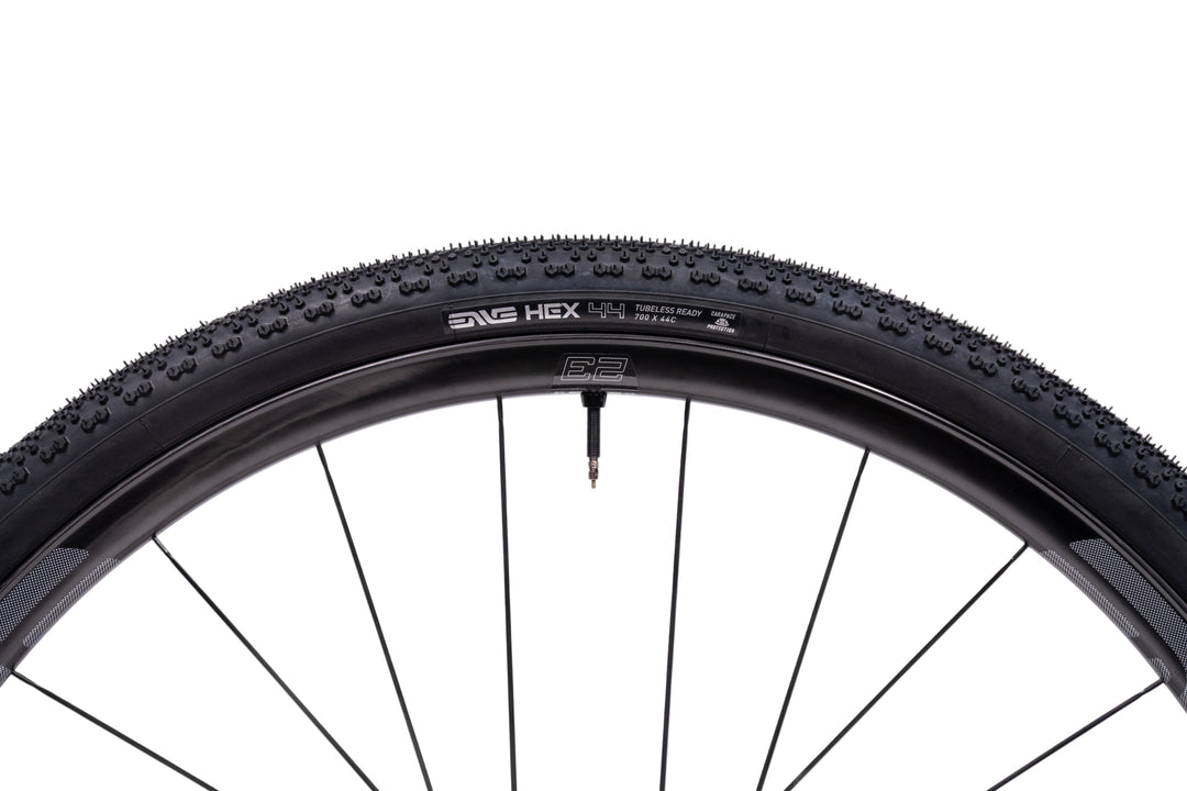 HEX Carapace Gravel Tires - Black / 40mm