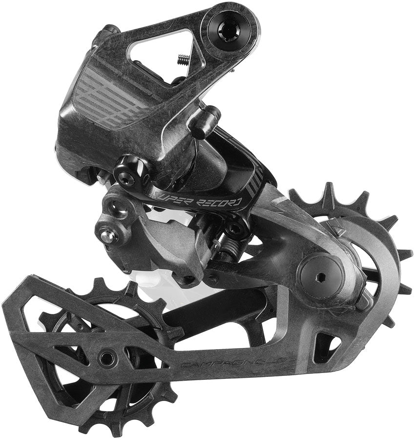 Campagnolo Super Record 13 WRL Rear Derailleur Nano Clutch - 13-Speed Wireless Medium Cage Standard Mount w/o Battery BLK