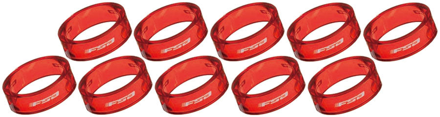Full Speed Ahead Poly Headset Spacer 1-1/8" x 10mm 10pcs