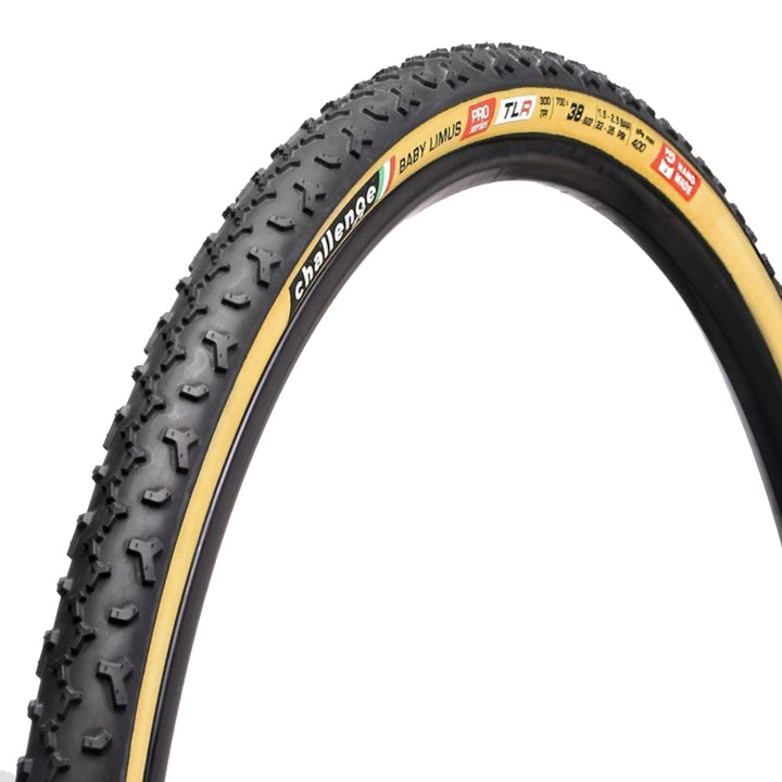 Challenge Tire Baby Limus Pro Tire TLR - 700 x 38 Black/Tan