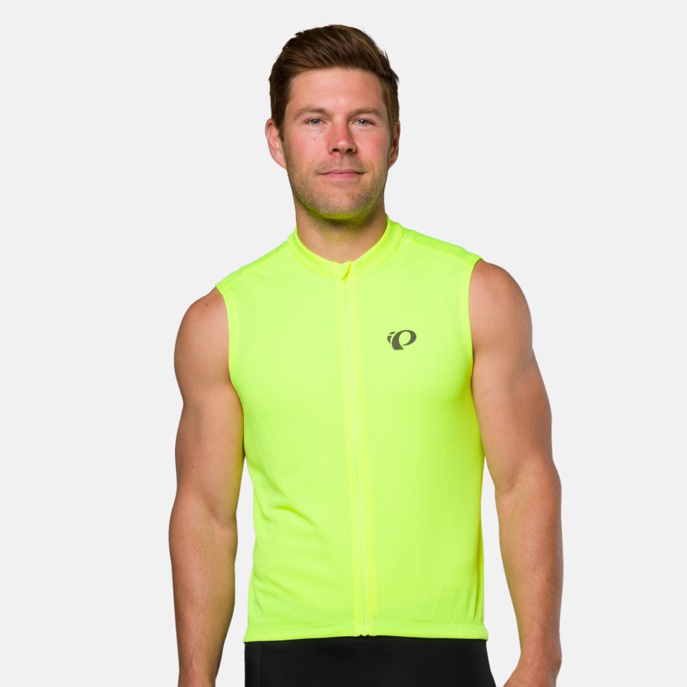 Men's Quest Sleeveless Jersey - SCREAMING YELLOW / XXXL