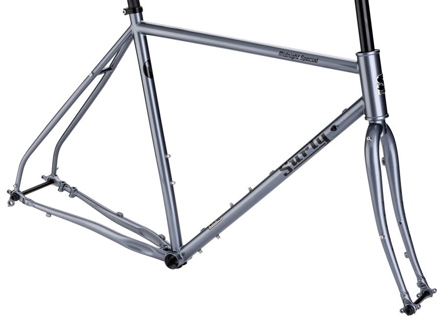 Surly Midnight Special Frameset - 650b/700c Steel Stainless Teal 56cm