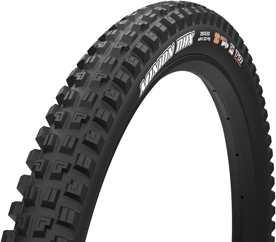 Maxxis Minion DHX Tire - 29 x 2.5 Tubeless Folding BLK 3C MaxxGrip New DH E-50