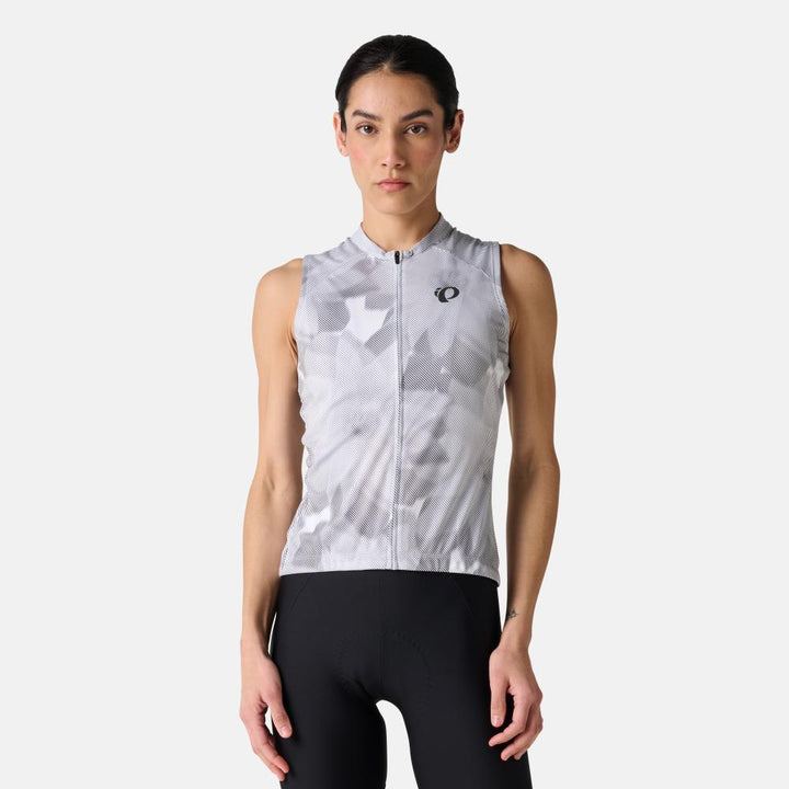 Women's Attack Sleeveless Jersey - WHITE BOTANICA / XS